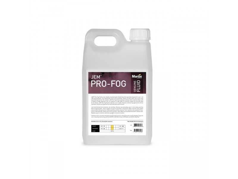 MARTIN JEM Pro-Fog Fluid, 2.5L
