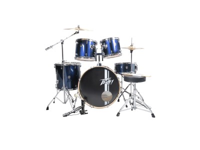 Peavey PV 5PC Drum Set Blue