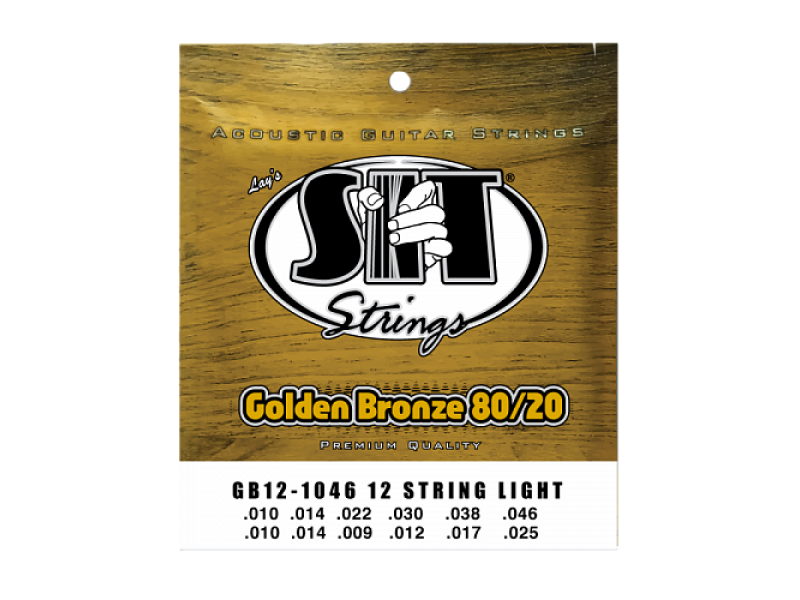 SIT GB121046, Golden Bronze Light 80/20, 10-46