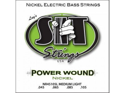 SIT NR45105L, Powerwound Nickel Medium Light, 45-105